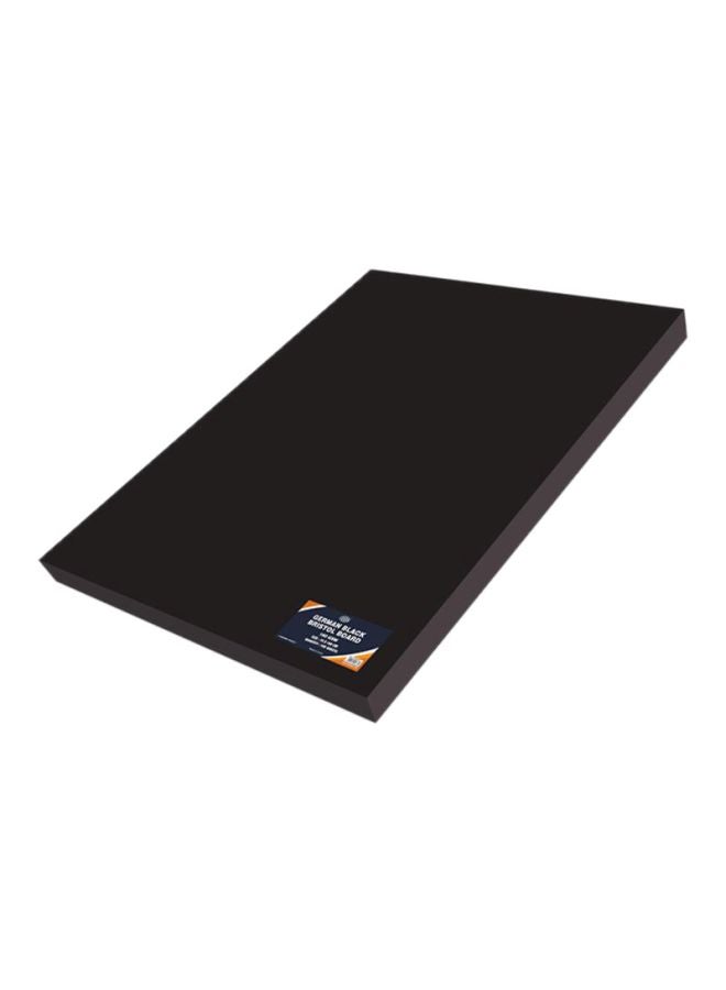 FIS 100-Piece German Bristol Board Brilliant Black - Image 2