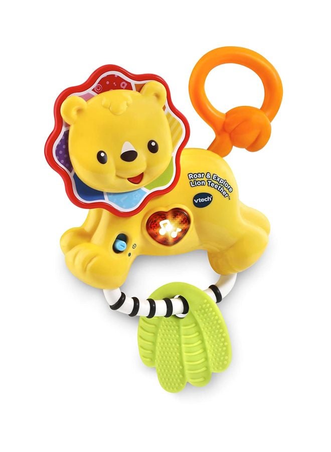 VTech Roar and Explore Lion Teether 2.17x5.98x7.44inch