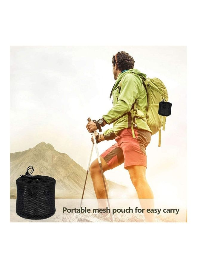 XiuWoo Portable Folding Stainless Steel Outdoor Wood Burning Camp Stove with Bag 21 x 11.5cm  - Image 5