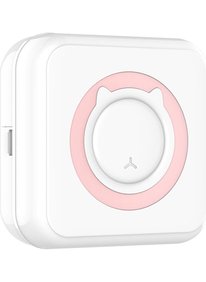 Mini Pocket Photo Printer Pink/White - Image 3