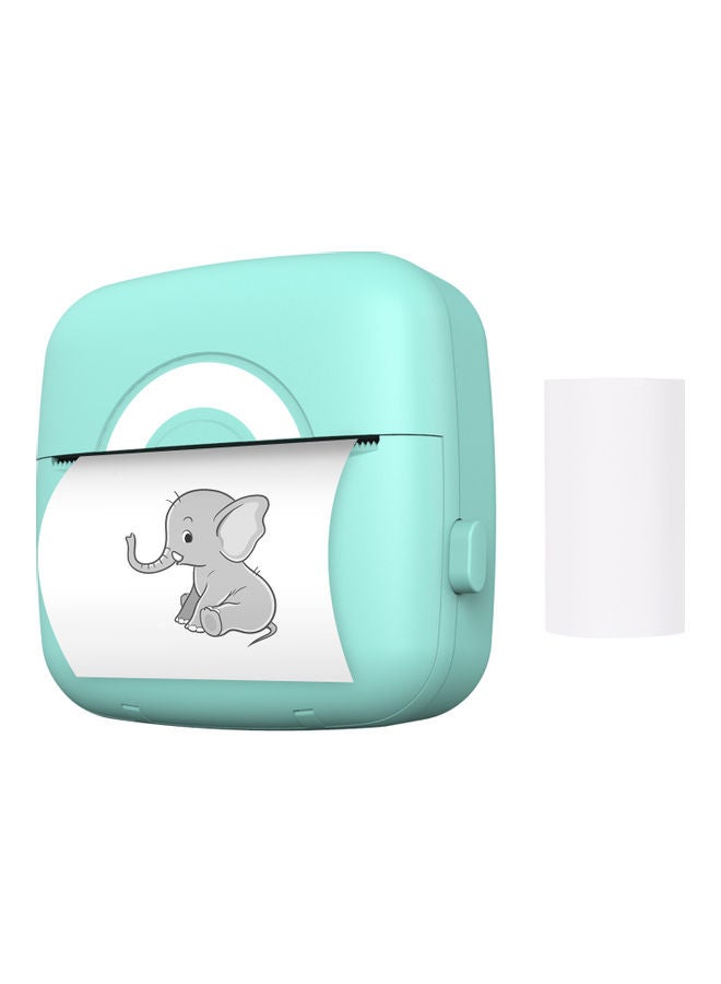 Mini Pocket Photo Printer Blue - Image 1