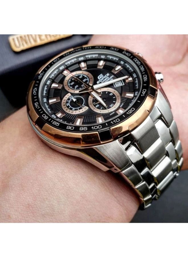 CASIO Men's Edifice Chronograph Watch EF-539D-1A5VUDF - 49 mm - Silver - Image 4