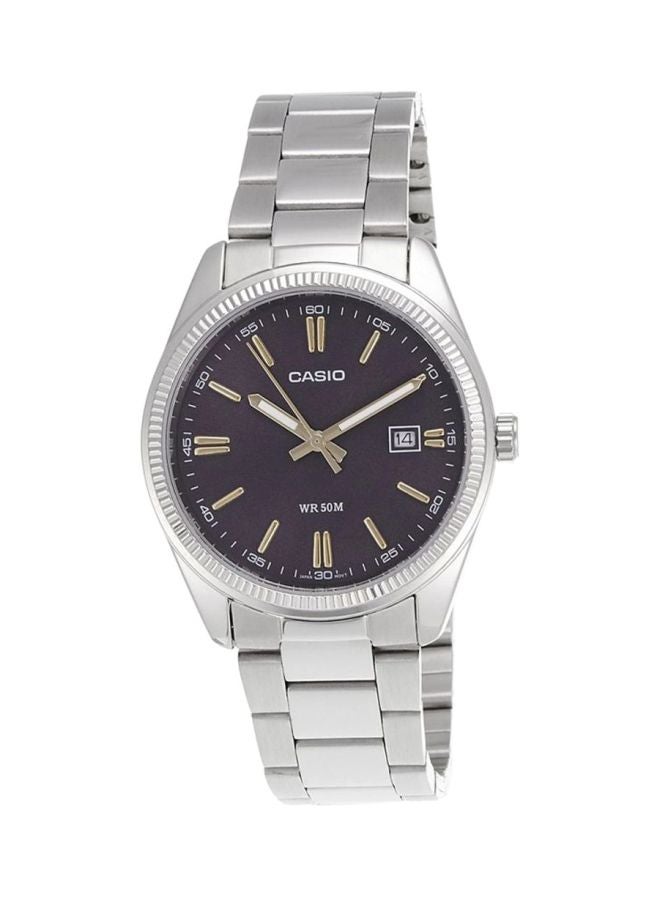 CASIO Women's Stainless Steel Digital Quartz Watch LTP-1302D-1A2VDF - 30 mm - Silver - Image 1