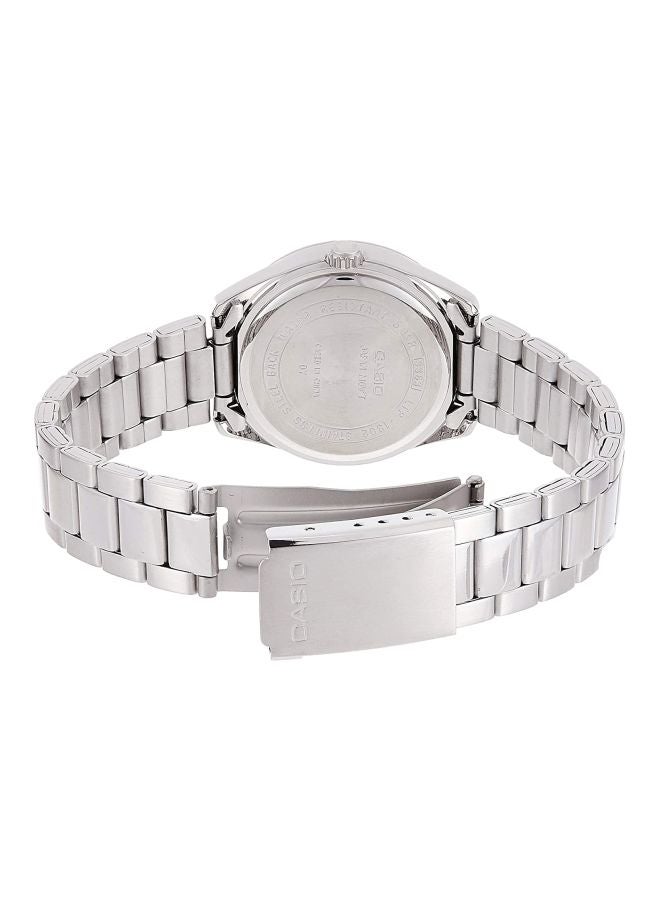 CASIO Women's Stainless Steel Digital Quartz Watch LTP-1302D-1A2VDF - 30 mm - Silver - Image 3