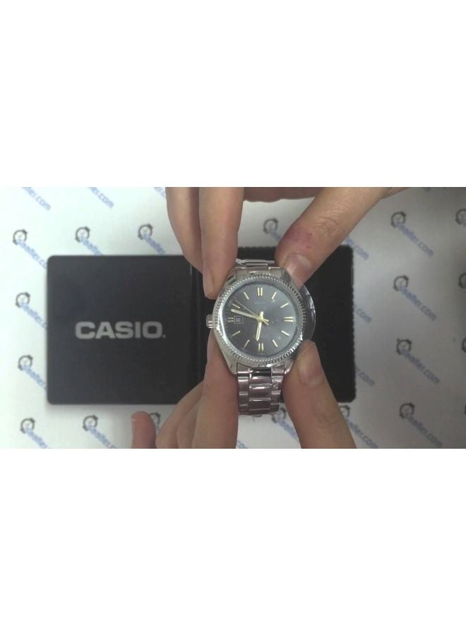 CASIO Women's Stainless Steel Digital Quartz Watch LTP-1302D-1A2VDF - 30 mm - Silver - Image 5