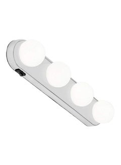 بيوينتي مصباح LED لاسلكي متوهج لمرآة الزينة أبيض 5x11سم  - Image 1