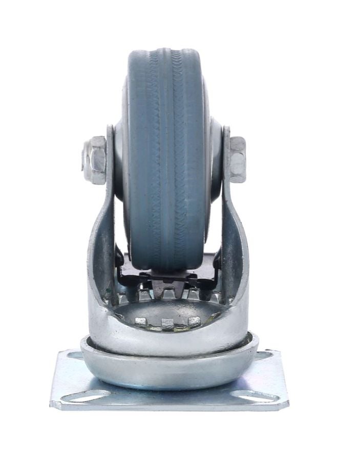 BMB tools - Caster Wheel With Brake Silver/Grey/Blue 125mm - Image 1