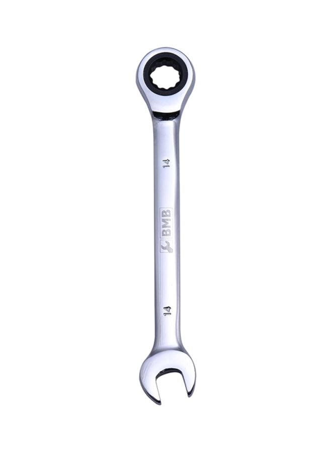 BMB tools Gear Wrench Silver/Black 14mm - Image 1
