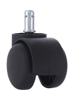 BMB tools Furniture Swivel Caster Wheel Black/Silver 22x11mm  - Image 1