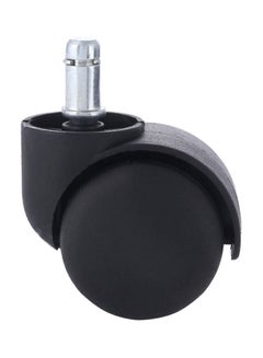 BMB tools Furniture Swivel Caster Wheel Black/Silver 22x11mm  - Image 2