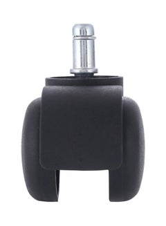 BMB tools Furniture Swivel Caster Wheel Black/Silver 22x11mm  - Image 3