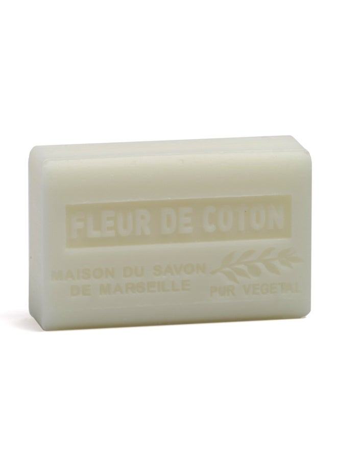 La Maison du Savon de Marseille Fleur De Coton Soap White 125grams 