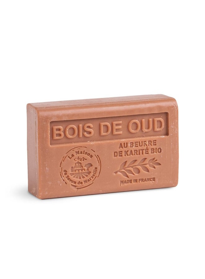 La Maison du Savon de Marseille Bois De Oud Shea Butter Soap Brown 125grams 