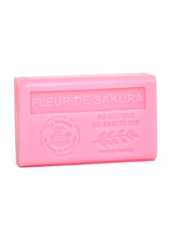 La Maison du Savon de Marseille Fleur De Sakura Soap Pink 125grams 