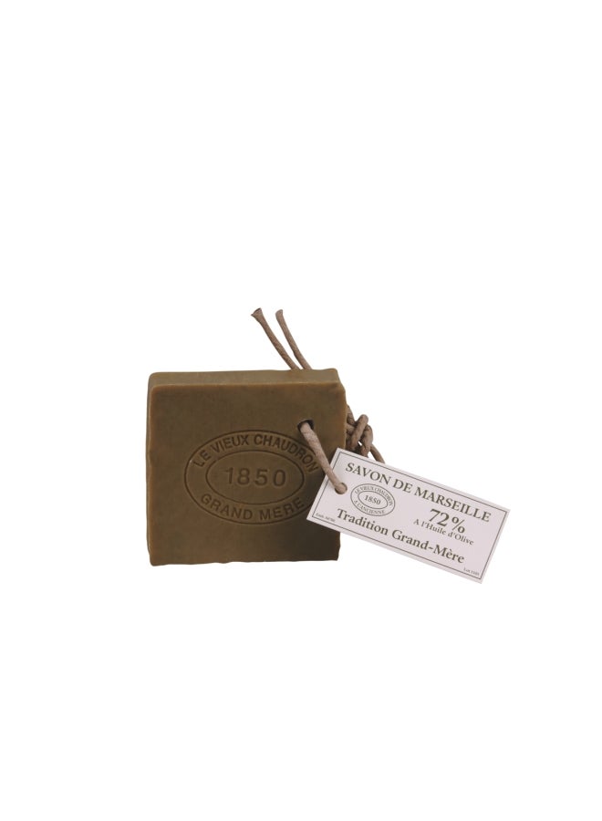 La Maison du Savon de Marseille Vieux Chaudron Soap Green 150grams  - Image 1