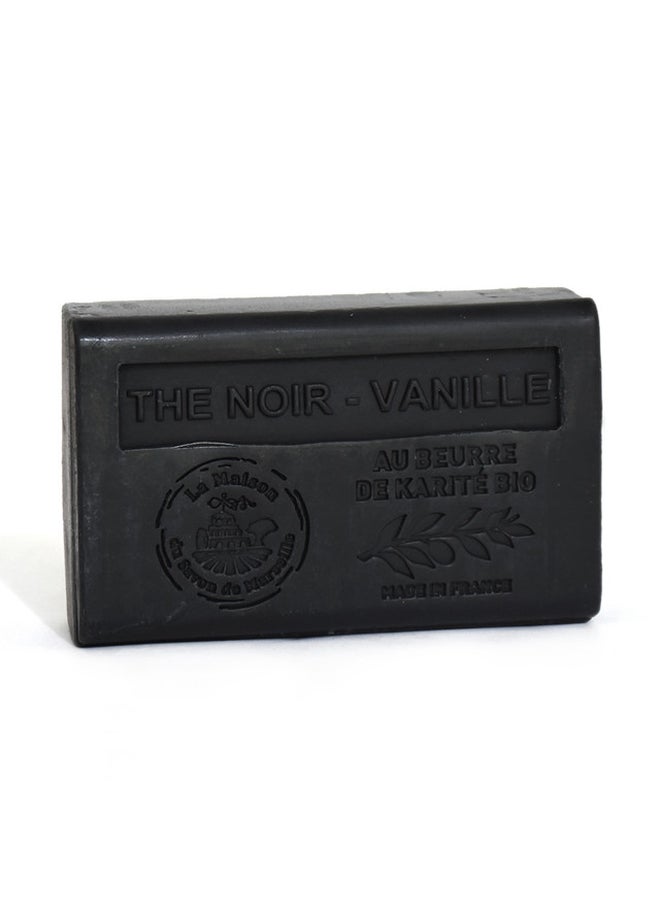 La Maison du Savon de Marseille The Noir - Vanille Soap Black 125grams 