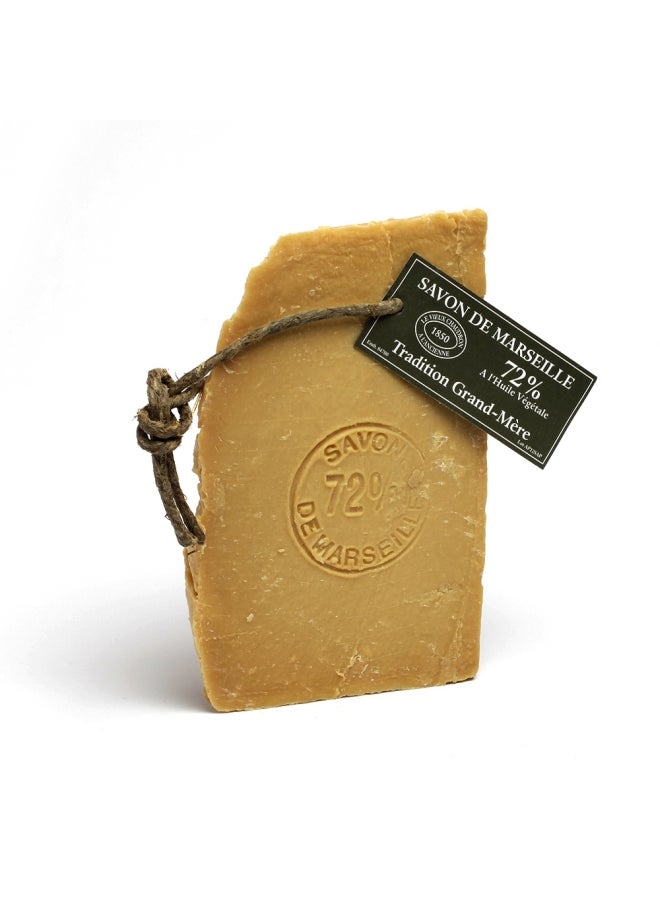 La Maison du Savon de Marseille Big Slice Marseille Soap Brown 250grams 