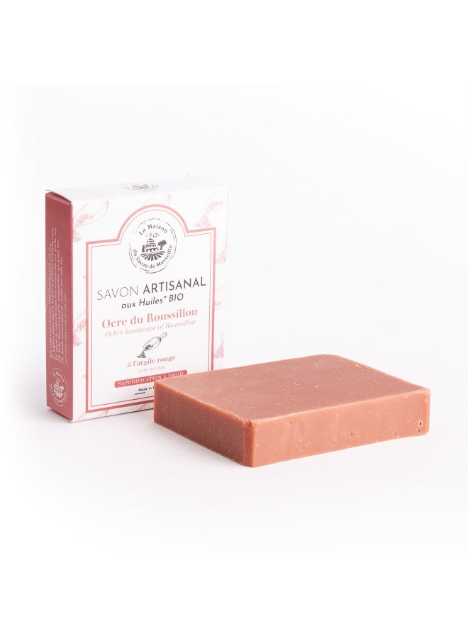 لا ميزون دو سافون دي مرسيليا صابون بارد وردي 100جرام