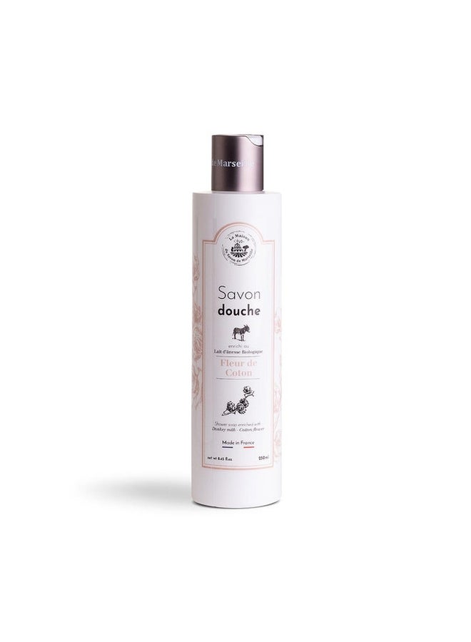 La Maison du Savon de Marseille Shower Soap White/Silver/Black 250ml 