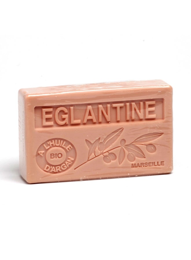 La Maison du Savon de Marseille Eglantine Soap Pink 100grams 