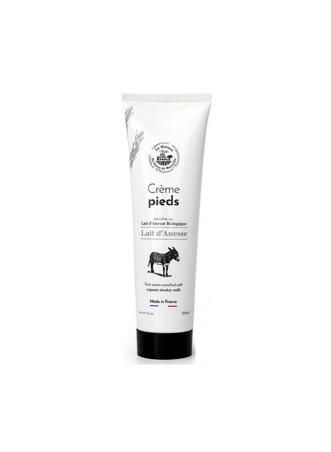 La Maison du Savon de Marseille Donkey Milk Foot Cream White 150ml 