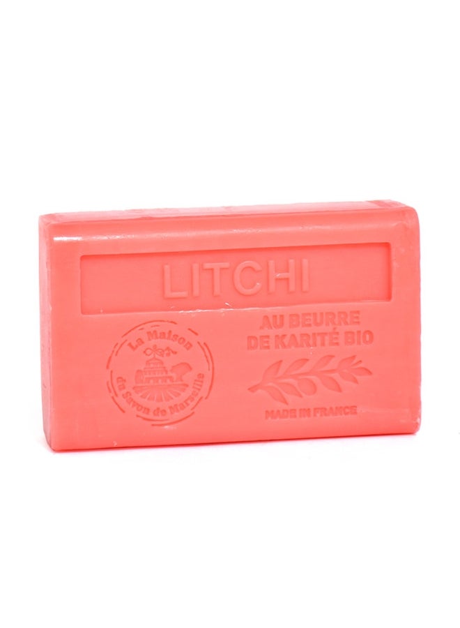 La Maison du Savon de Marseille Litchi Soap Pink 125grams