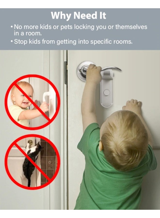 قفل لمقبض الباب مضاد للأطفال - Image 3