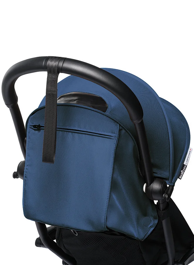 BABYZEN Yoyo 6+ Colour Pack Textiles Only Seat Cushion, Matching Canopy And Zipped Back Pocket Requires Baby Stroller Yoyo2 Frame (Sold Separately) Air France - Blue