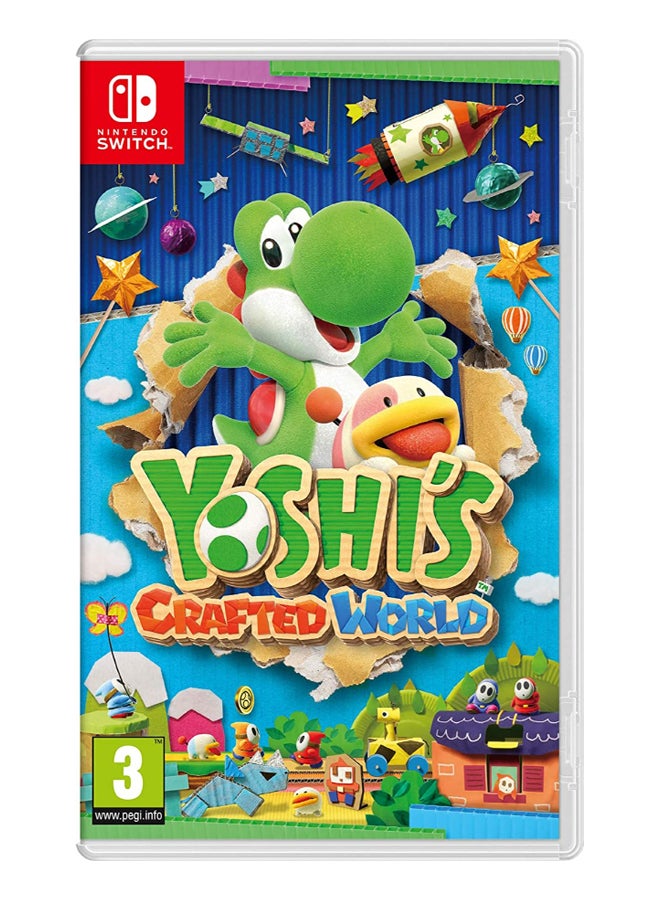 Nintendo - Yoshi's Crafted World (Intl Version) - Action & Shooter - Nintendo Switch - Image 1