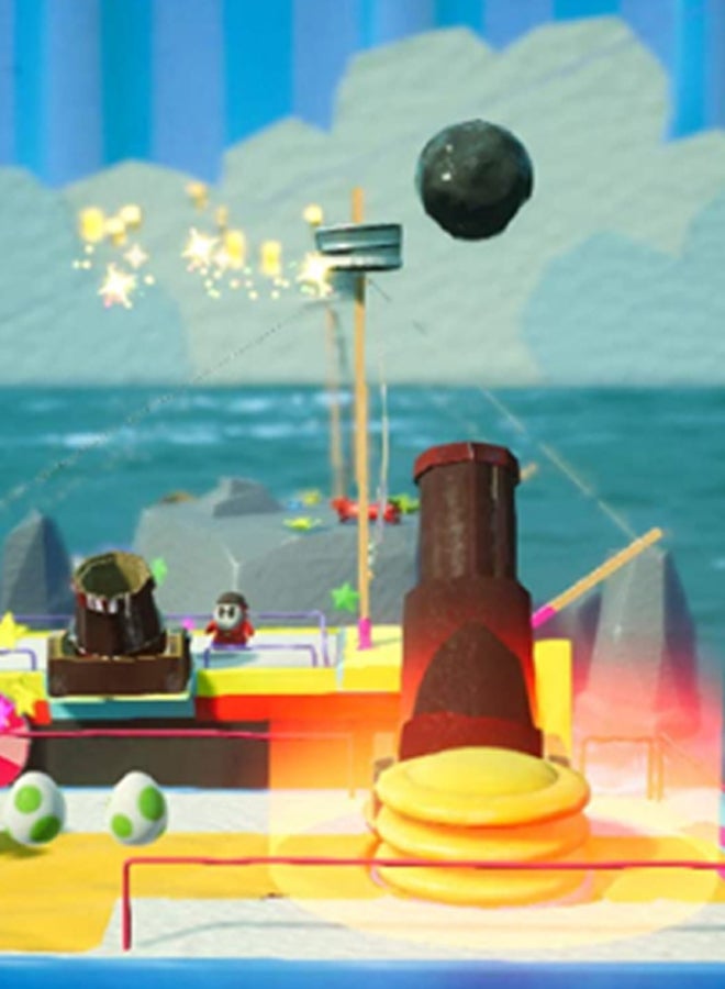 Nintendo - Yoshi's Crafted World (Intl Version) - Action & Shooter - Nintendo Switch - Image 1