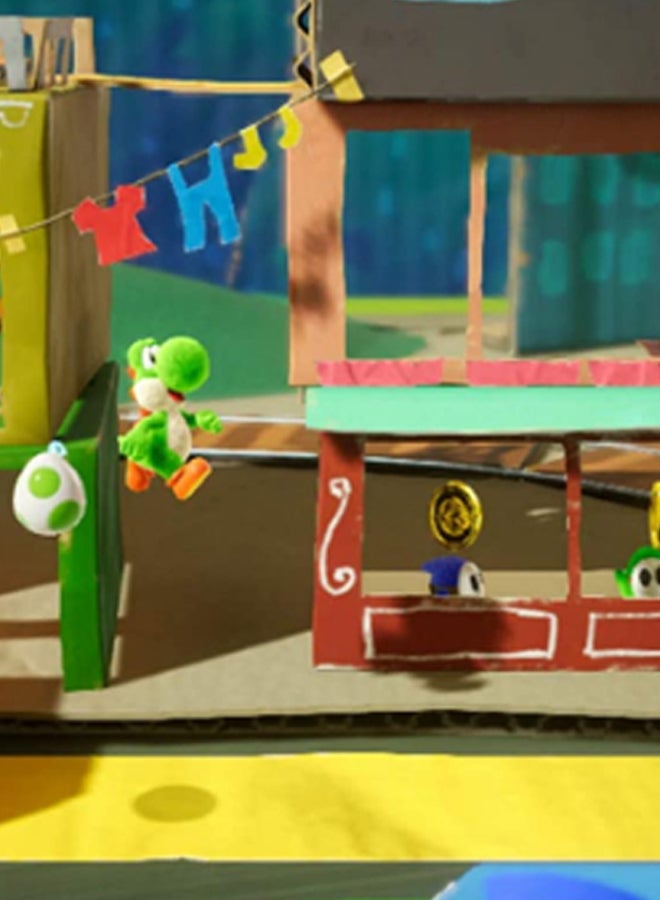 Nintendo - Yoshi's Crafted World (Intl Version) - Action & Shooter - Nintendo Switch - Image 1