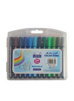 LEENO 24-Piece Colour Pens Multicolour  - Image 1