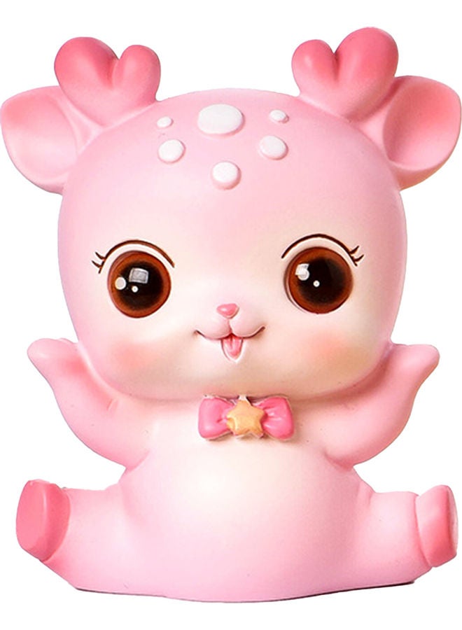 Mini Cartoon Lovely Deer Display Mould Pink