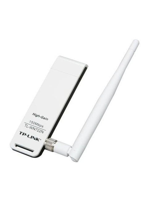 High Gain Wireless USB Adapter White/Black