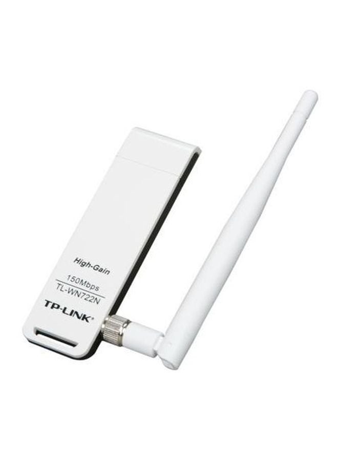 High Gain Wireless USB Adapter White/Black