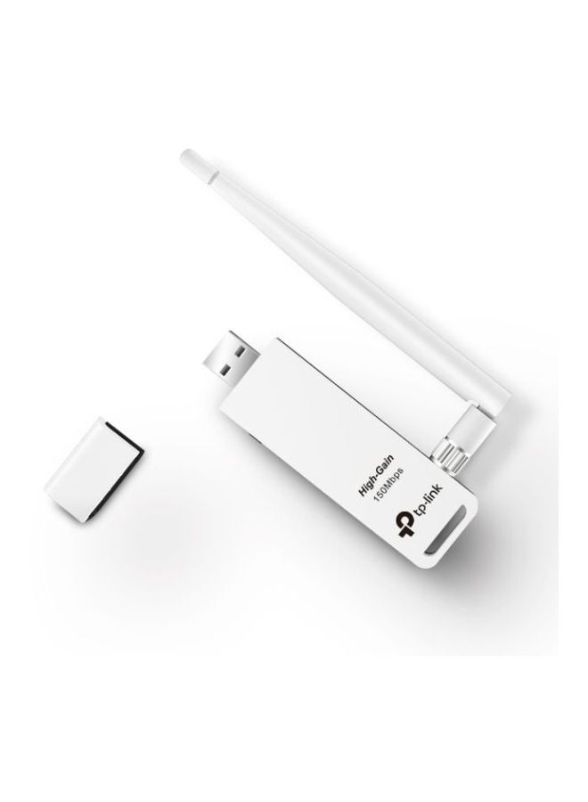 High Gain Wireless USB Adapter White/Black