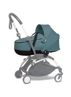 BABYZEN Yoyo 0+ Bassinet, Aqua Includes Thick Double Mattress, Ventilated Shell And Canopyrequires Yoyo2 Frame  - Image 2