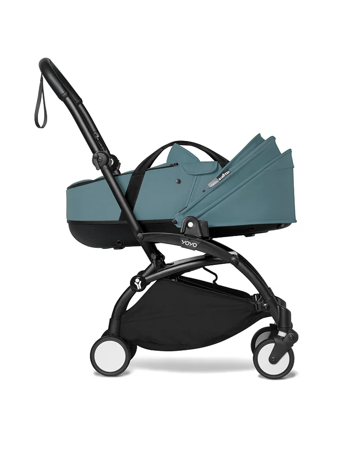 BABYZEN Yoyo 0+ Bassinet, Aqua Includes Thick Double Mattress, Ventilated Shell And Canopyrequires Yoyo2 Frame