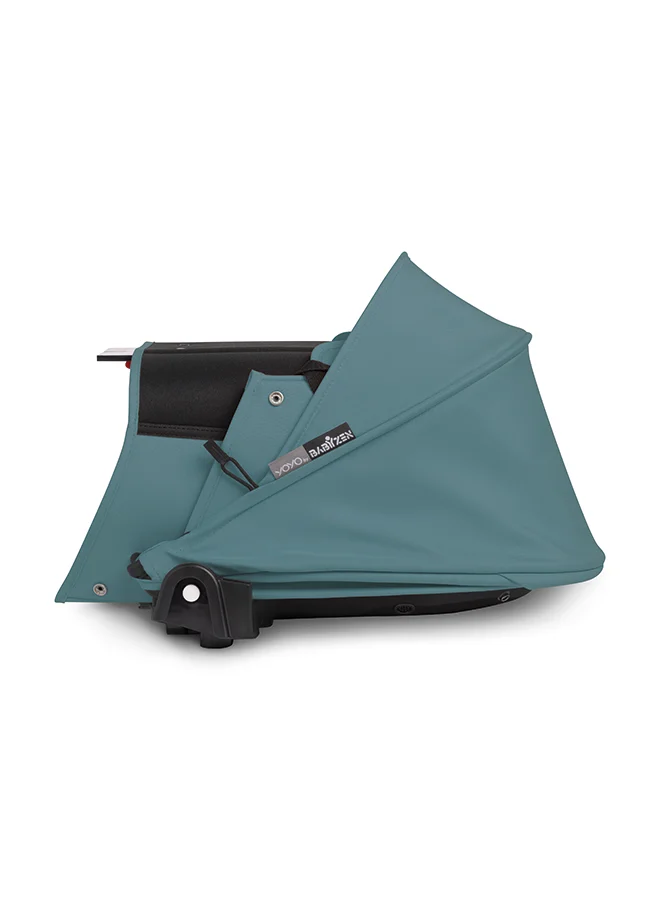BABYZEN Yoyo 0+ Bassinet, Aqua Includes Thick Double Mattress, Ventilated Shell And Canopyrequires Yoyo2 Frame
