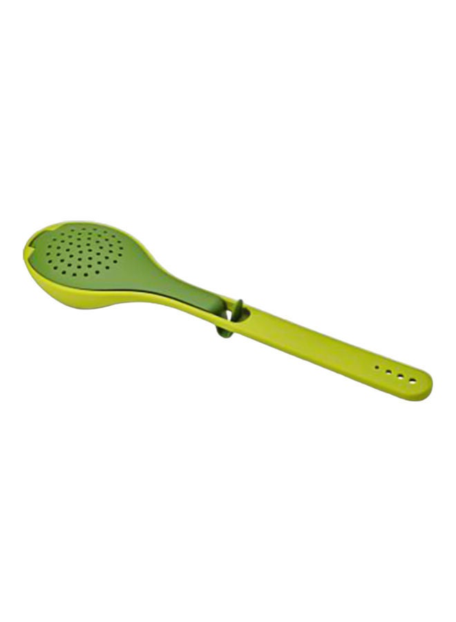 Generic Filter Spoon Heat Resistant Spoon For Kitchen Green 27.5x7x4cm  - Image 1