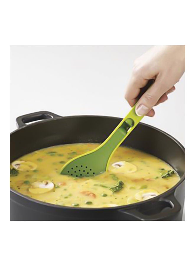 Generic Filter Spoon Heat Resistant Spoon For Kitchen Green 27.5x7x4cm  - Image 5