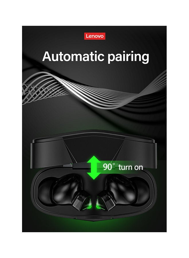 Lenovo - LP6 TWS Wireless Headphones Black - Image 1