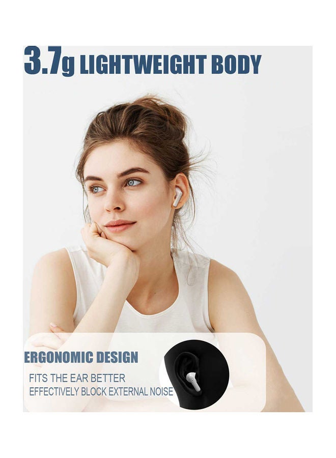 Lenovo HT05 TWS Wireless Earbuds White - Image 2