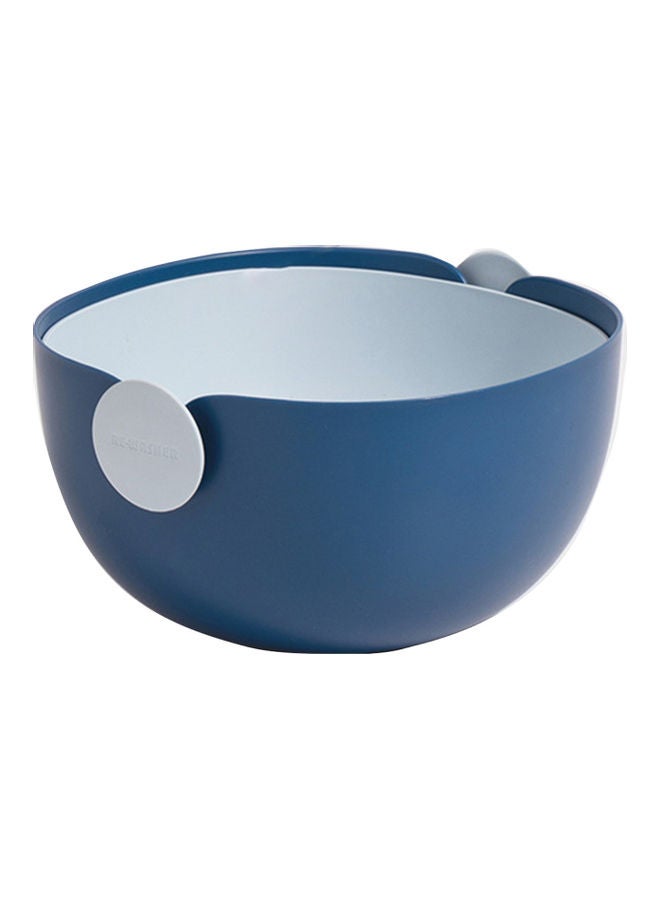 Double Design Drain Basket Blue  - Image 1
