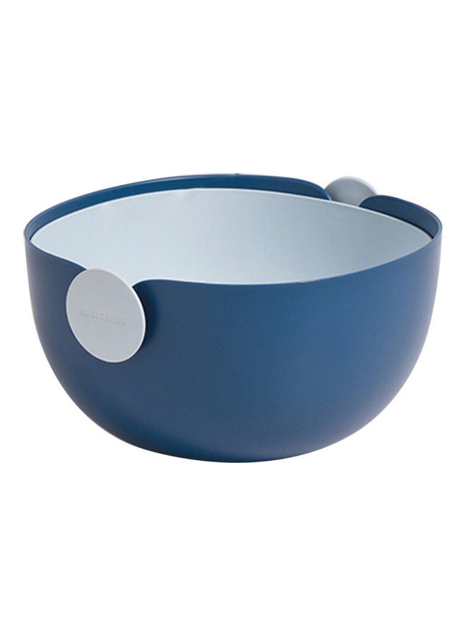 Double Design Drain Basket Blue  - Image 1