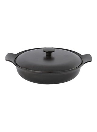 Cast Iron Pan With Lid Black 28cm - v1623862246/N48321457A_1