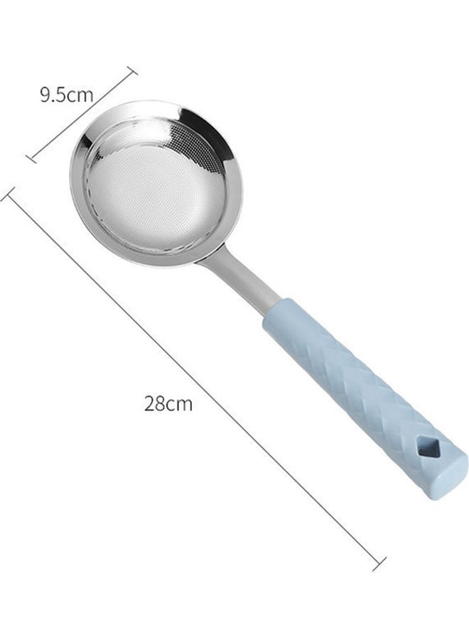 Portable Skimmer Slotted Spoon Blue  - Image 2