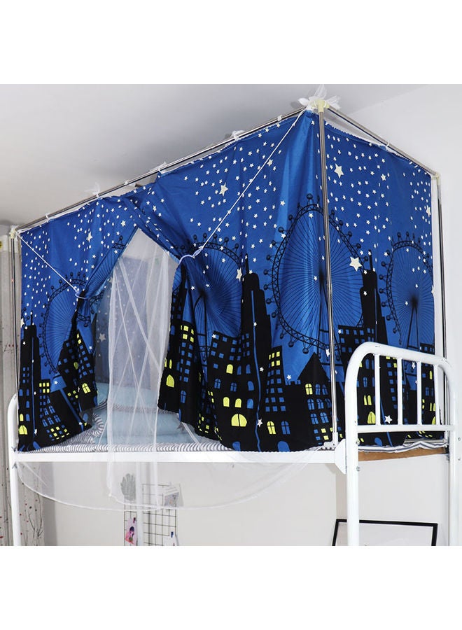 Generic Upper Deck Curtain With Ferris Wheel  Design Cotton Multicolour 195 x 90 x 115cm  - Image 2
