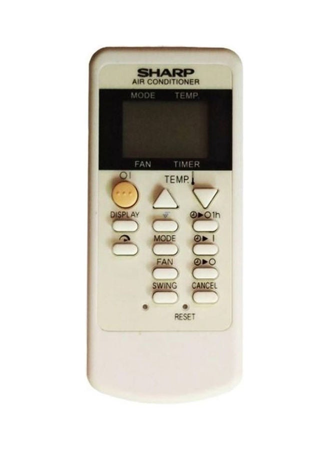 SHARP Remote Control for  Air Conditioner White 