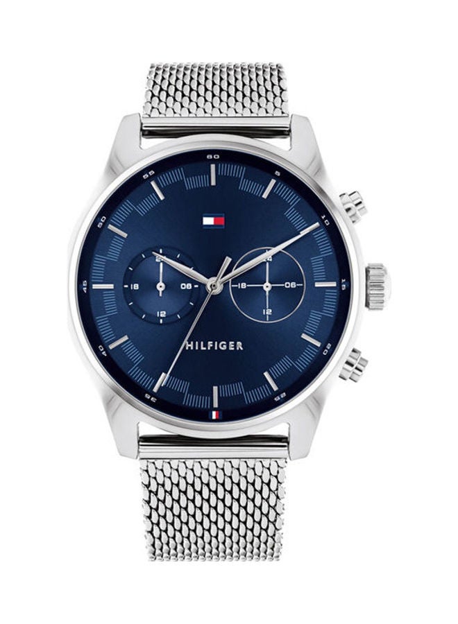TOMMY HILFIGER Men's Analog Wrist Watch with Stainless Steel Strap - Image 1